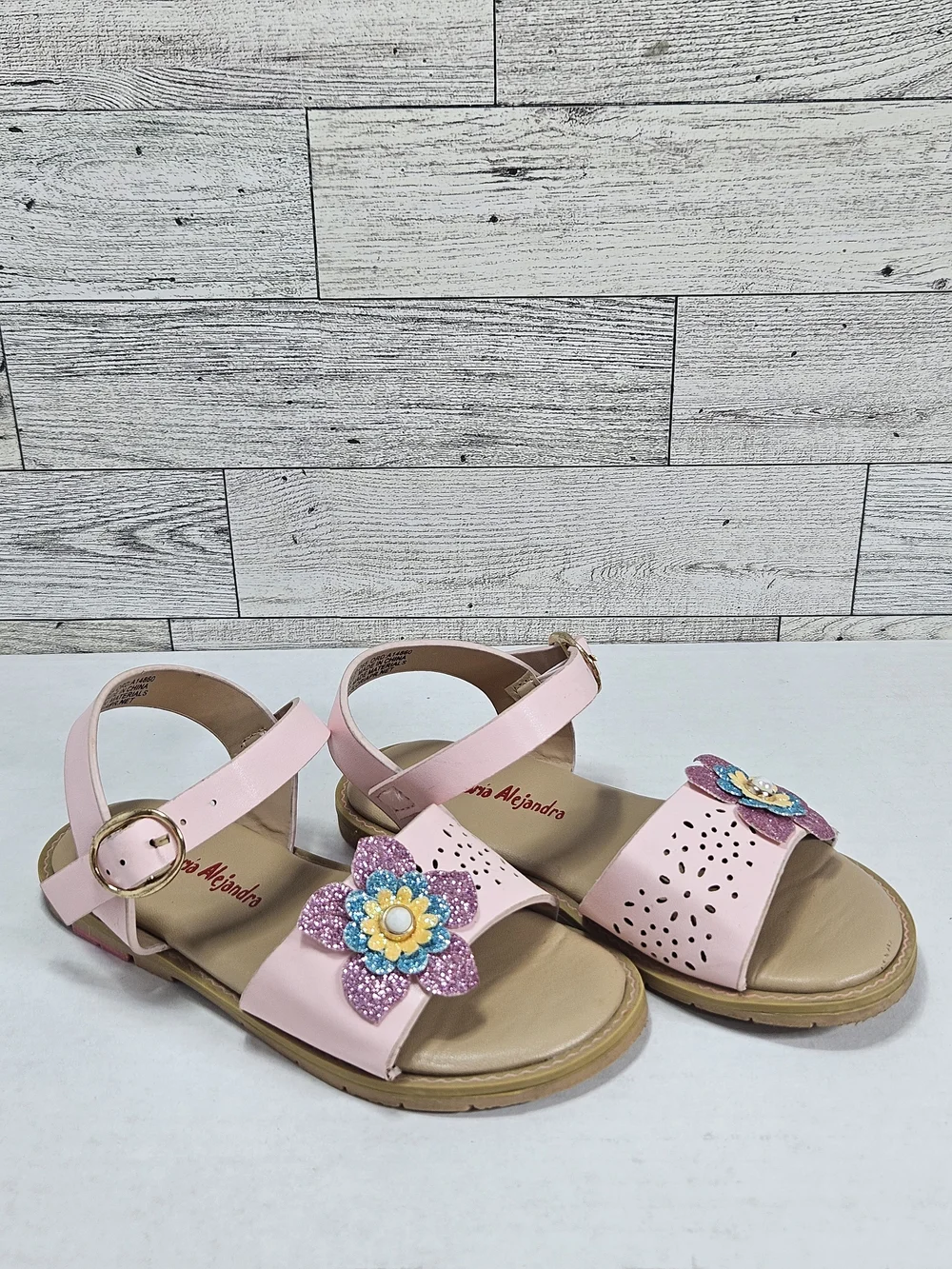 Pairs of Ana Maria sandals, size 8 For Toddler.